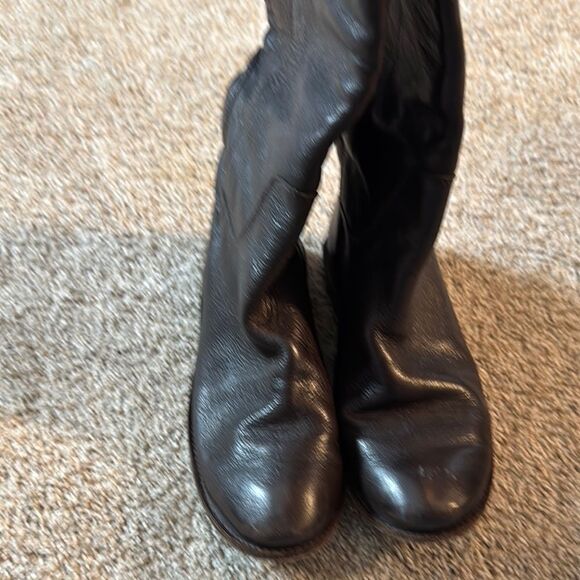 Brown Leather Riding Boots - Picture 4 of 6